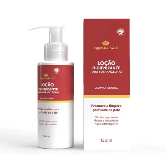 Loção Higienizante para Sobrancelhas - Expressão Facial 120ML