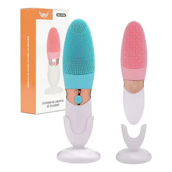 Escova De Limpeza Corporal E Facial Elétrico 4 Níveis
