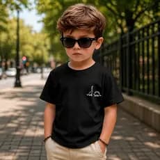 Camiseta Infantil Mini Dino Menino e Menina Algodão 26.1 Premium Estampada
