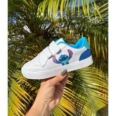 tênis Velcro infantil da Stitch