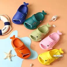 Chinelo Sandália Bebê Baby Shark Infantil Tubarão Confortável