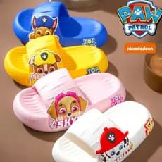 Papete Infantil Patrulha Canina PAW Nuvem Slide 21 ao 28 Sandália Macio Lindas cores Blitz Calçados