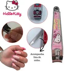 ​Cortador de Unhas  Acessórios Hello Kitty - Produto Oficial Sanrio 6,5 cm