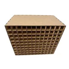 Nicho Organizador em MDF Para Canetinhas Coloridas 120 Unidades Material Premium