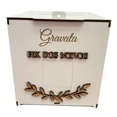Caixa para Casamento Pix Gravata Lua de Mel