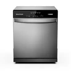Lava Louças Brastemp 8 Serviços Compacta BLF08BS Cinza para Cozinha 220v
