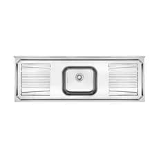 Pia de Cozinha Standard 160cm Inox - Inoxsul