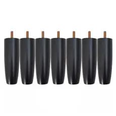 Pé de Cama Box Casal Solteiro Armário Sofá Poltrona 12cm – Kit 4/8/12 Unid – Alta Resistência até 250kg