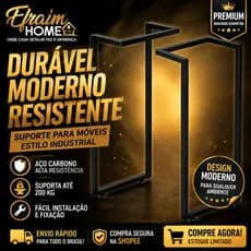 ENVIO RÁPIDO Pé Base em L para Mesas Escrivaninhas Aparadores Para Tampo de Madeira