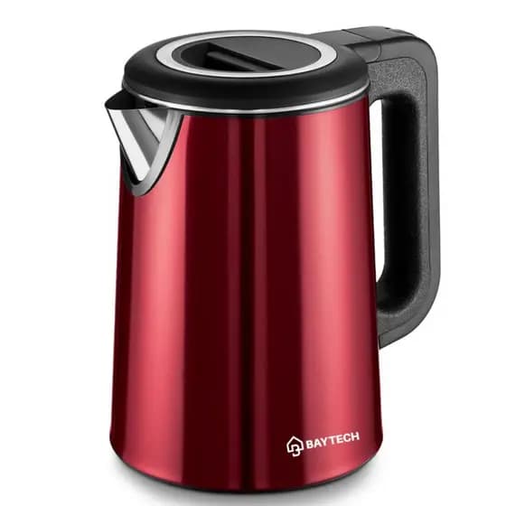 Chaleira Elétrica Inox 2L 127V Aquecimento Rápido para Café e Chá Base Segura INMETRO