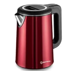 Chaleira Elétrica Inox 2L 127V Aquecimento Rápido para Café e Chá Base Segura INMETRO