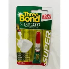 kit 5 Cola instantânea Three Bond cola tudo cola para reparos super cola