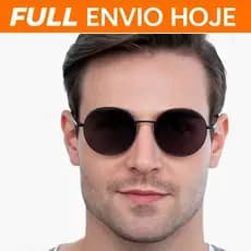 Óculos De Sol Redondo Feminino Masculino Retrô Metálico Inspire Round Estilo Vintage Unissex UV400