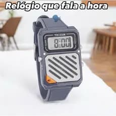 Relógio que FALA A HORA NOVO TAIXUN  para cegos idosos presente para homem e mulher