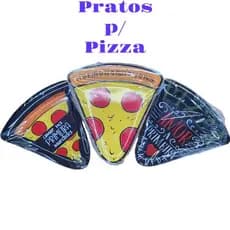 Produto Prato De Vidro Pizza Pedaço Individual 2 Peças