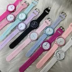 Relógio feminino QUARTZO  silicone