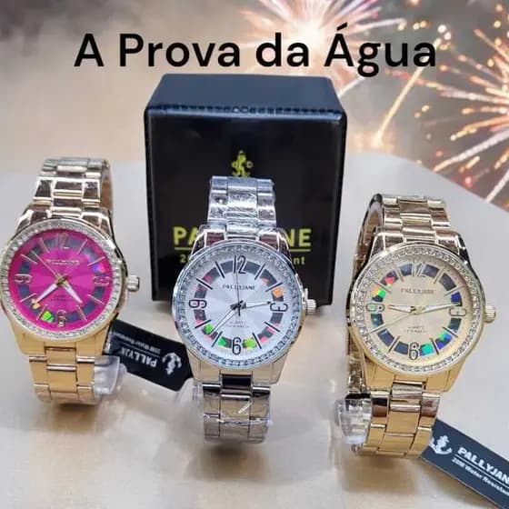Relógios Feminino, Pallyjane a Prova da Água, Modelos Analógico