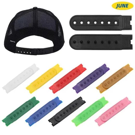 25 Conjuntos De Fixadores Para Reparo De Chapéu , Material POM , Clipe De Boné De Beisebol Quente , Fivela
