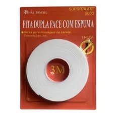 Kit 10 Fita Dupla Face Espuma 3m