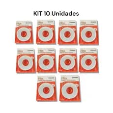Kit 10 Fita Dupla Face Espuma 2m