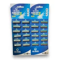 Aparelho De Barba Kit 24 Unidades Lamina Dupla Ou Lamina Tripla