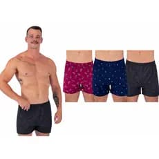 KIT 3 Samba Canção Masculino Adulto Pijama Traje de dormir Liganete Malha Fria Conforto Premium