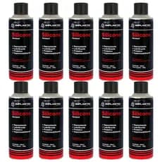 Kit 10 Silicone Desmoldante Aerossol Implastec 400ml Lubrificante Protetivo Impermeabilizante