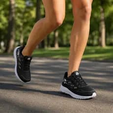 Tênis Feminino Ortopédico Confortável Super Leve para Trabalho Academia Caminhada e Corrida