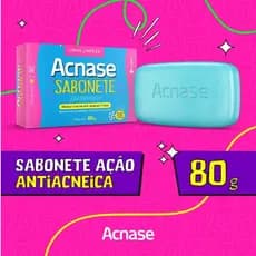 Sabonete Acnase Antiacne 80g Controle de Oleosidade Facial