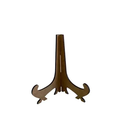 Kits 10/20/30 Unidades Suporte Expositor Porcelana Quadros Porta-Objetos Natural Cru MDF Pratos Foto