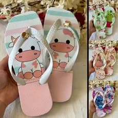 Chinelo Feminino Com Pingente Correia Larga Chinelo Feminino Confortável Chinelo Feninino Envio full