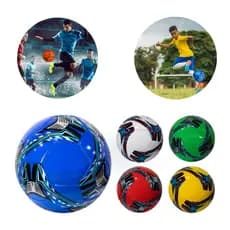 Bola Futebol Campo Quadra Areia Sintético Futsal Capotao Infantil Resistente N5 Oficial Treino Presente / Bomba De Ar