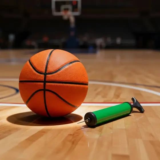 Bola Basquete+Bomba de ar Basketball Tamanho E Peso Oficial Original Ferias Esporte Lazer Jogos Velocidade Controle