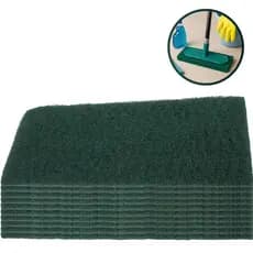 Kit 10 Fibra Esponja Para Rodo Uso Geral 3M Limpeza Pesada