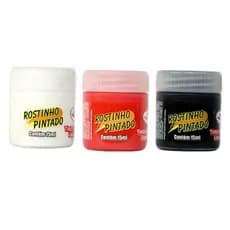 3 Frasco Tinta Liquida 15 Ml Pintura Facial Festas E Eventos
