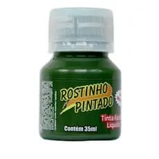 Tinta para pintar o rosto liquida Verde Escuro de 35 ml