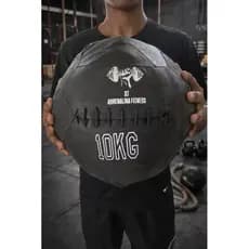 WallBall 10kg Crossfit Treino Funcional Academia Bola de Peso Fitness Musculação HIITSlamBall ExercíciosForçaResistência