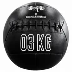 Wallball 3kg Preto Para Academia Crossfit Boll Futebol