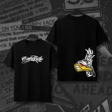 CAMISA LANÇAMENTO Masculina Coelho Osascorte Grau PATO 244 Motoqueiro camiseta Mandrake Favela Moto