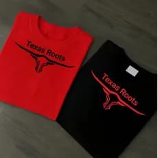 Kit 2 Camisetas country rodeio lançamento Masculinas Texas Roots 100% Algodão Confortável dia a Dia Várias Cores Unissex