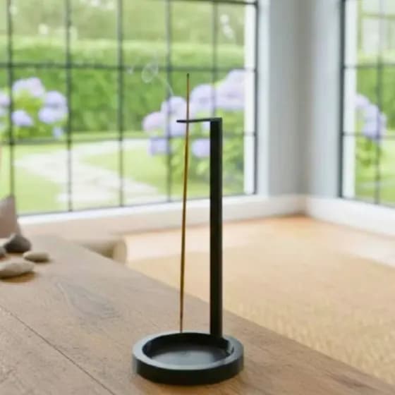 Incensário Moderno Invertido Reforçado Queimador De Incenso Porta Incenso Relaxamento Meditação