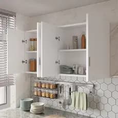 Armário de parede para cozinha armário de balcão armário de armazenamento moderno e simples armário de parede para banhe