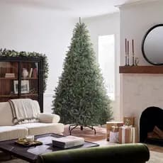 Árvore de Natal Verde Tradicional luxo 1,50m 1,80m 2,10m 2,40m  - Decoração Festiva Luxuosa para Natal