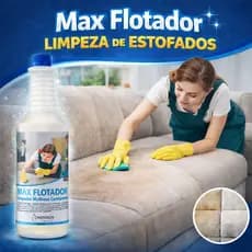 Limpa Estofados Sofá Max Flotador 1L Tira Manchas Limpeza Profunda Profissional Envio Imediato