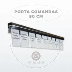 Porta Comandas 50 cm de Aço Inox Envio Rápido