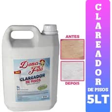 Clareador de Pisos Encardidos e Removedor de Manchas Limpa Piso Difícil Premium 5 LT Envio Imediato