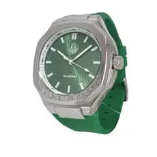 Relógio Oficial Palmeiras Pulseira Verde SEP25-001-1