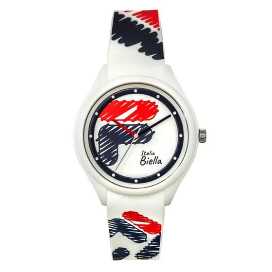 Relógio Fila Original "Italia" Silicone Branco 38-321-301