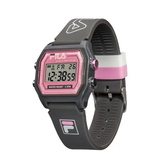 Relógio Fila Original Feminino Digital Pulseira Silicone 38-349-004