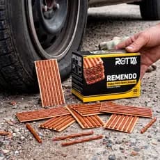 Refil Para Reparo De Pneu Remendo Macarrão 60 Unidadades 12 Packs